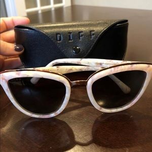 Brand New Diff Eyewear Rose (Cateye)